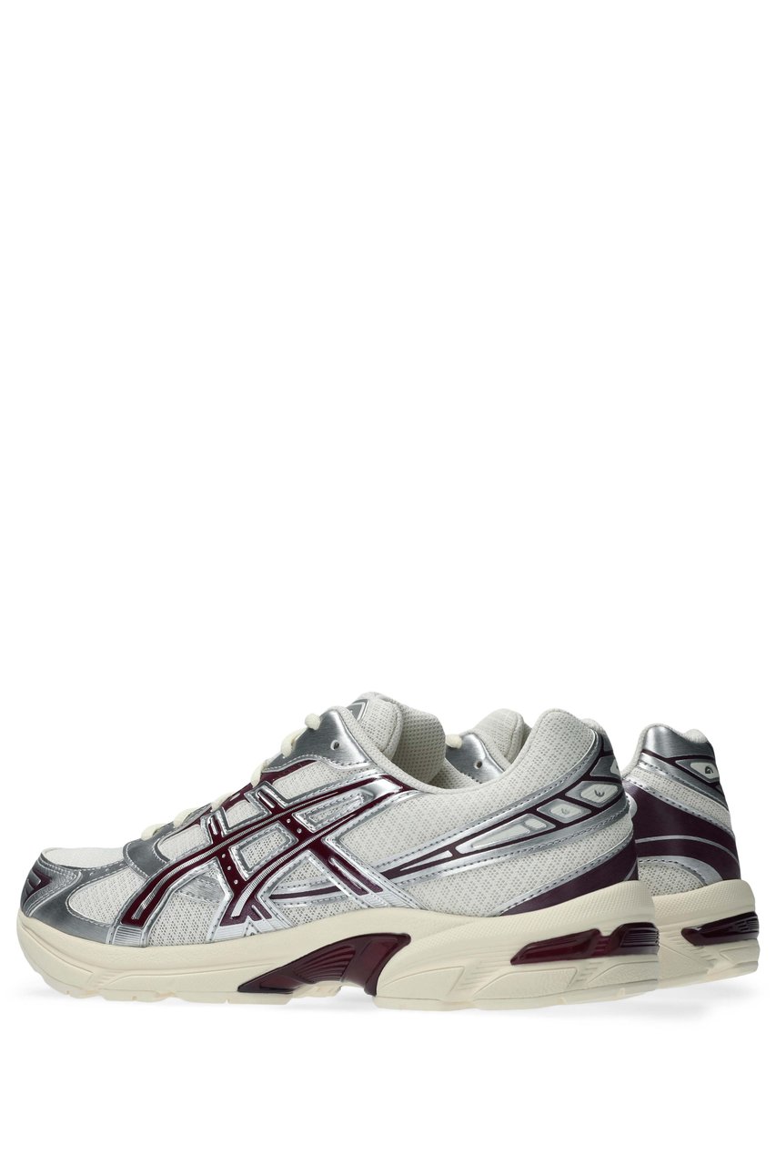 Asics White Gel-1130 Retro Running Sneakers Grijs