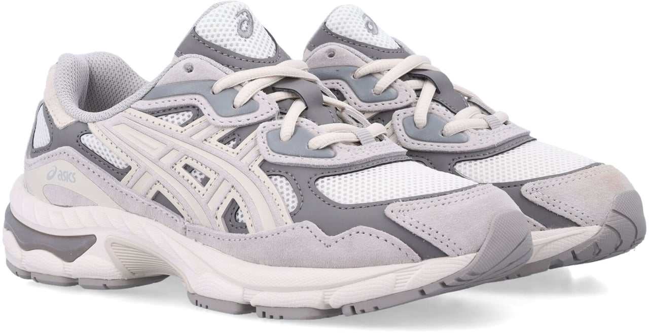 Asics Gel-Nyc Gs Platinum Zilver