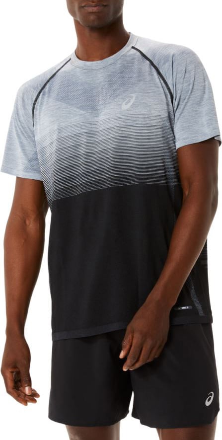 Asics Seamless SS Hardloop Zwart