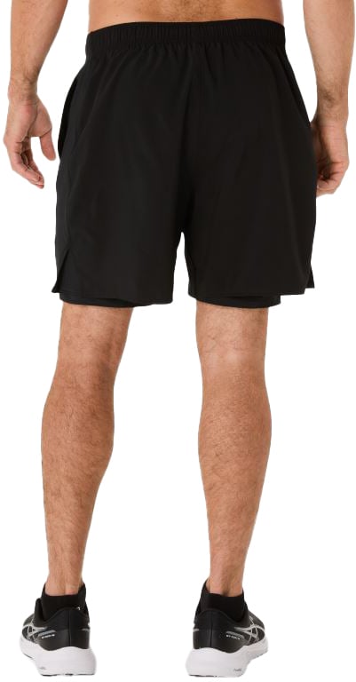 Asics Asics Core 2-N-1 7In Zwart