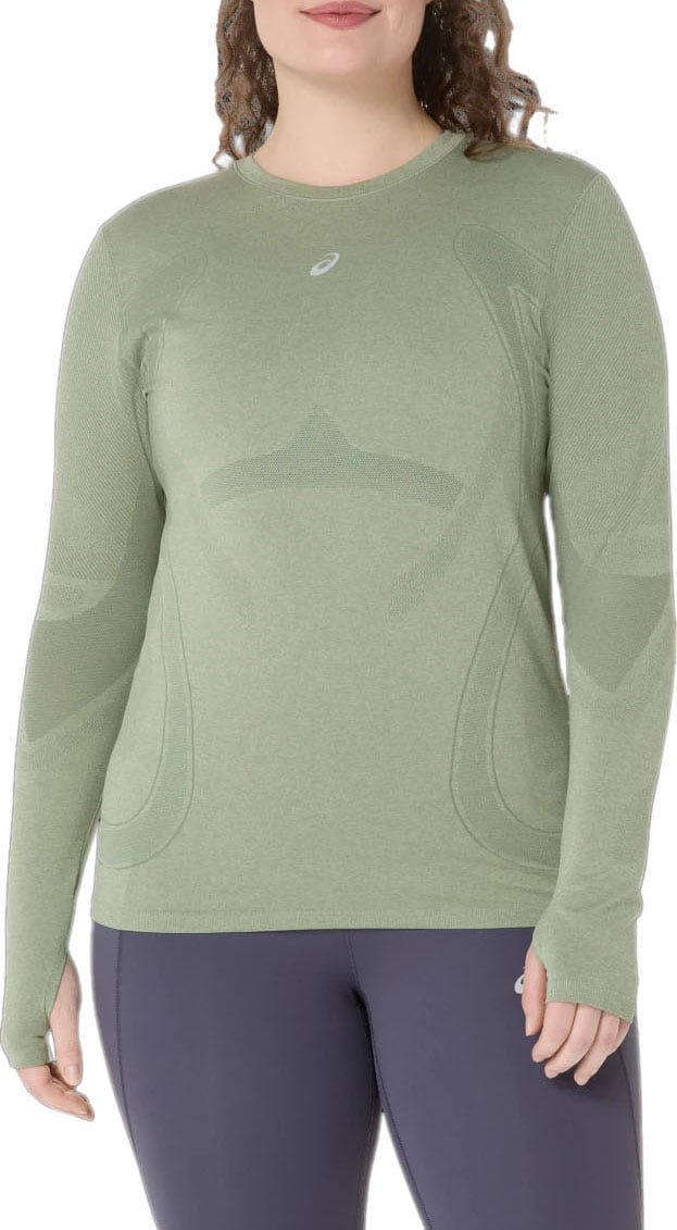 Asics Road Seamless LS Groen