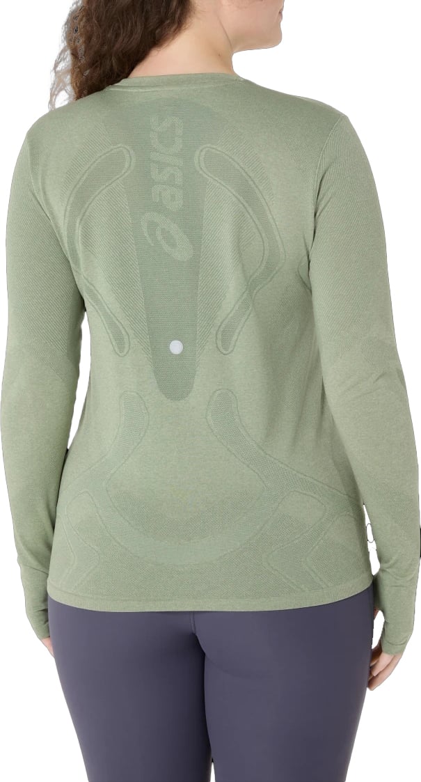 Asics Road Seamless LS Groen