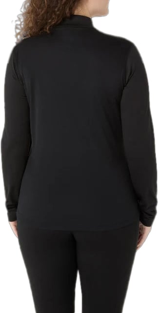 Asics Core LS 1/2 Zip Zwart