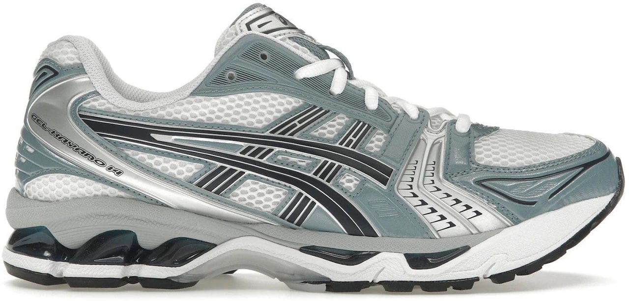 Asics ASICS Gel-Kayano 14 White Fjord Grey Grijs