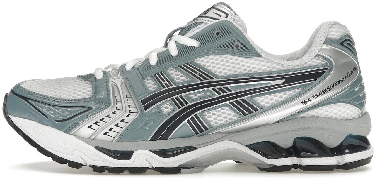 Asics ASICS Gel-Kayano 14 White Fjord Grey Grijs