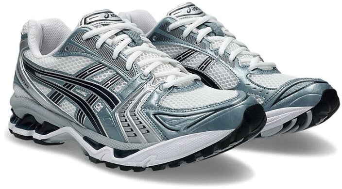 Asics ASICS Gel-Kayano 14 White Fjord Grey Blauw