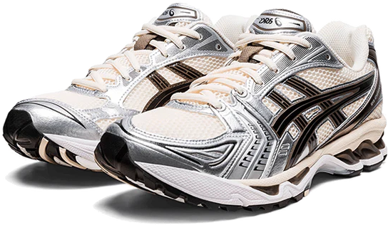 Asics ASICS Gel-Kayano 14 Cream Black Metallic Plum Grijs
