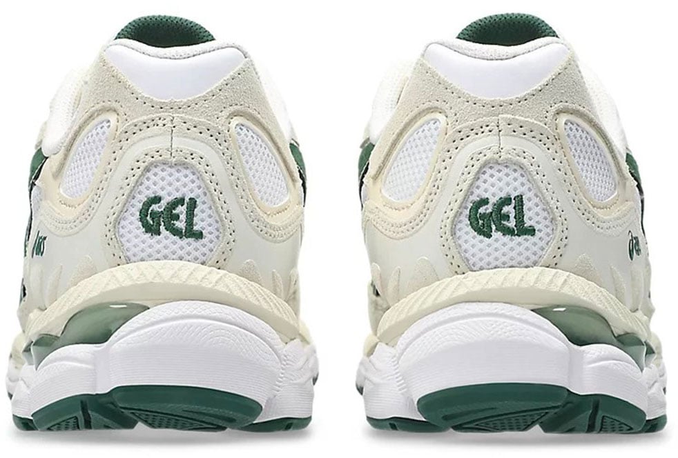 Asics asics gel nyc ivory forest night Beige