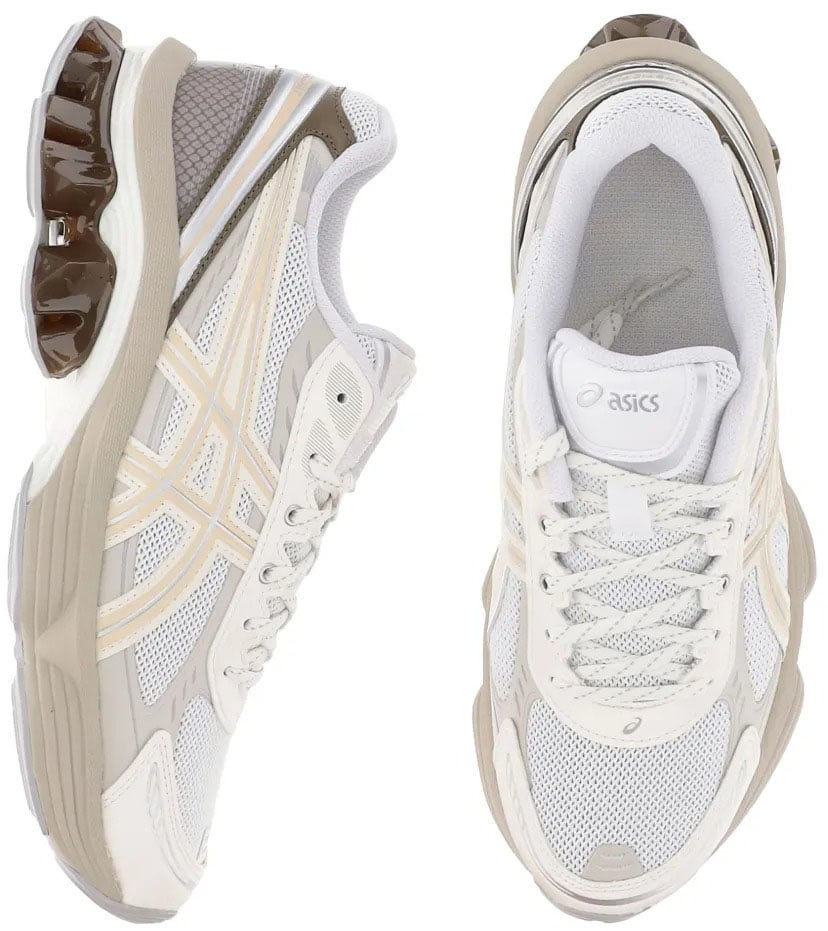 Asics baskets gel kinetic fluent Beige