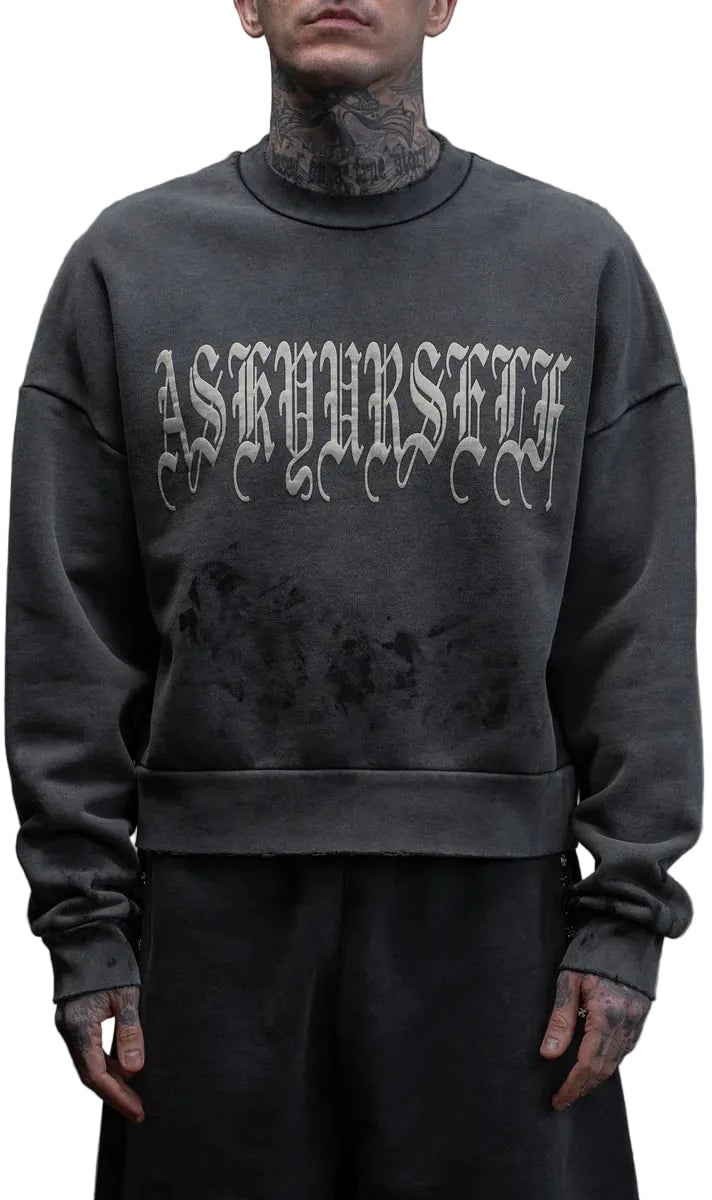 ASKYURSELF GOTH VINTAGE CREW VINTAGE BLACK Divers