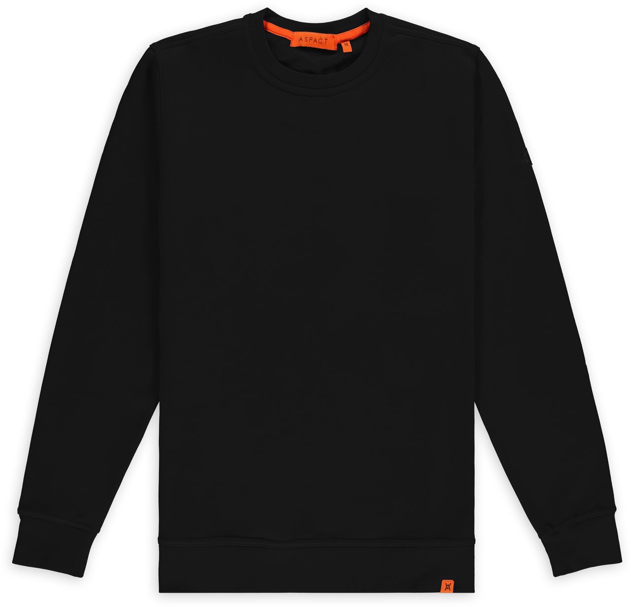 ASPACT Goos Crewneck Black Zwart