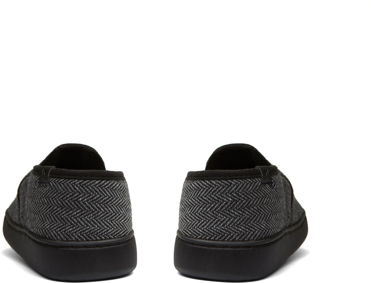 ASPACT Home Shoes Herringbone Black Grijs