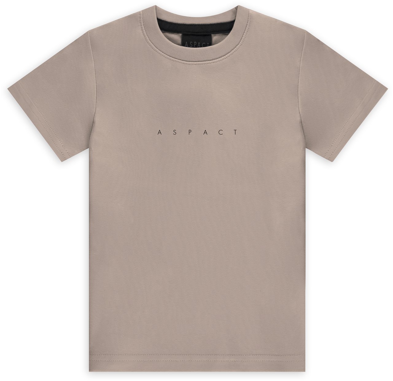 ASPACT Kids Tee Taupe Taupe
