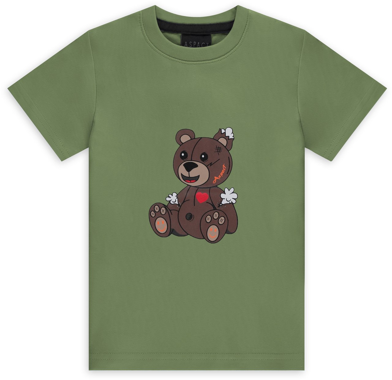 ASPACT Kids Teddy Tee Loden Frost Groen