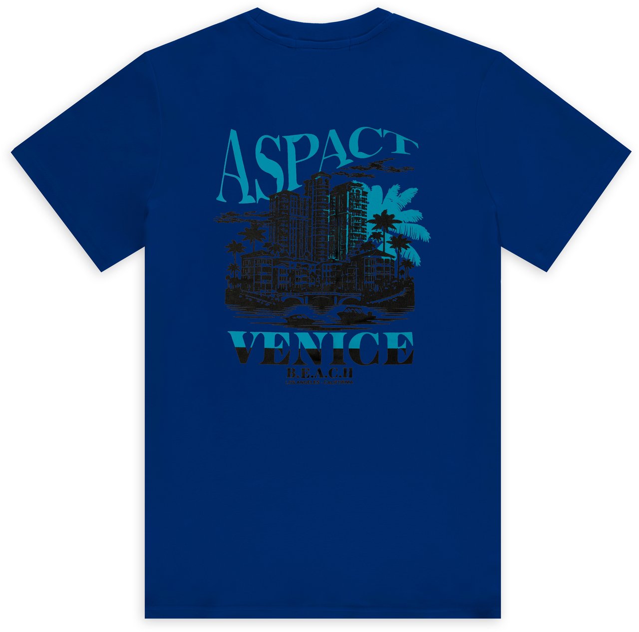 ASPACT Malika Tee Quartz Blauw