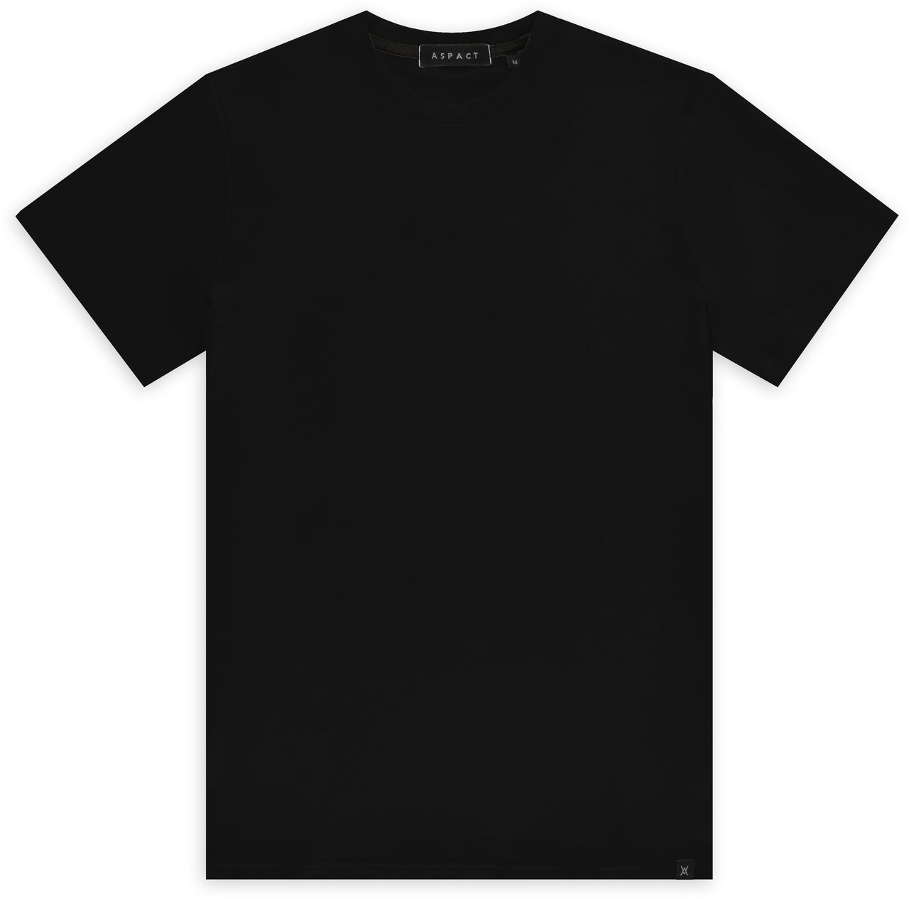 ASPACT Malika Tee Black Zwart