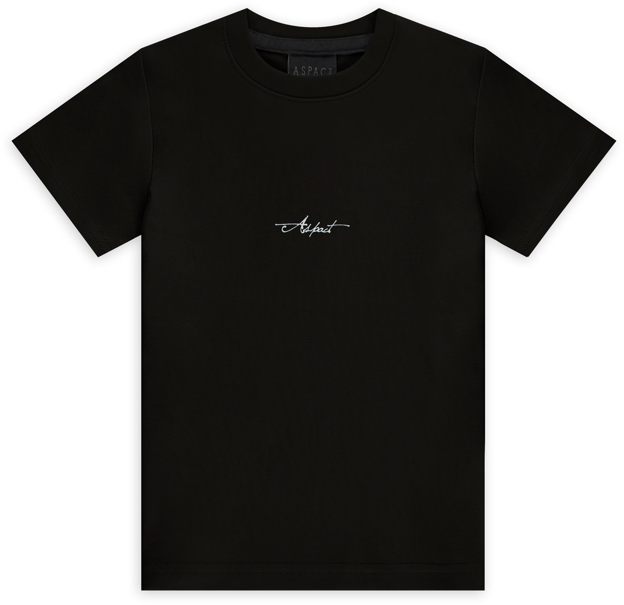 ASPACT Kids Signature Tee Black Zwart