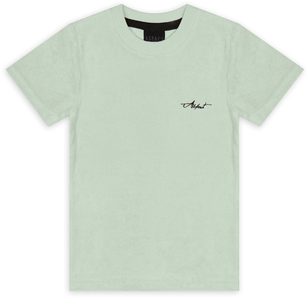 ASPACT Kids Terry Tee Glass Groen