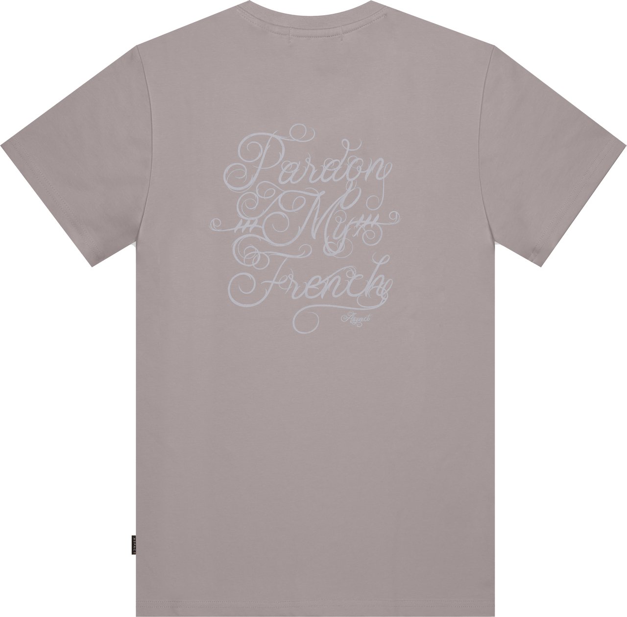ASPACT Gil Tee Dark Grey Grijs