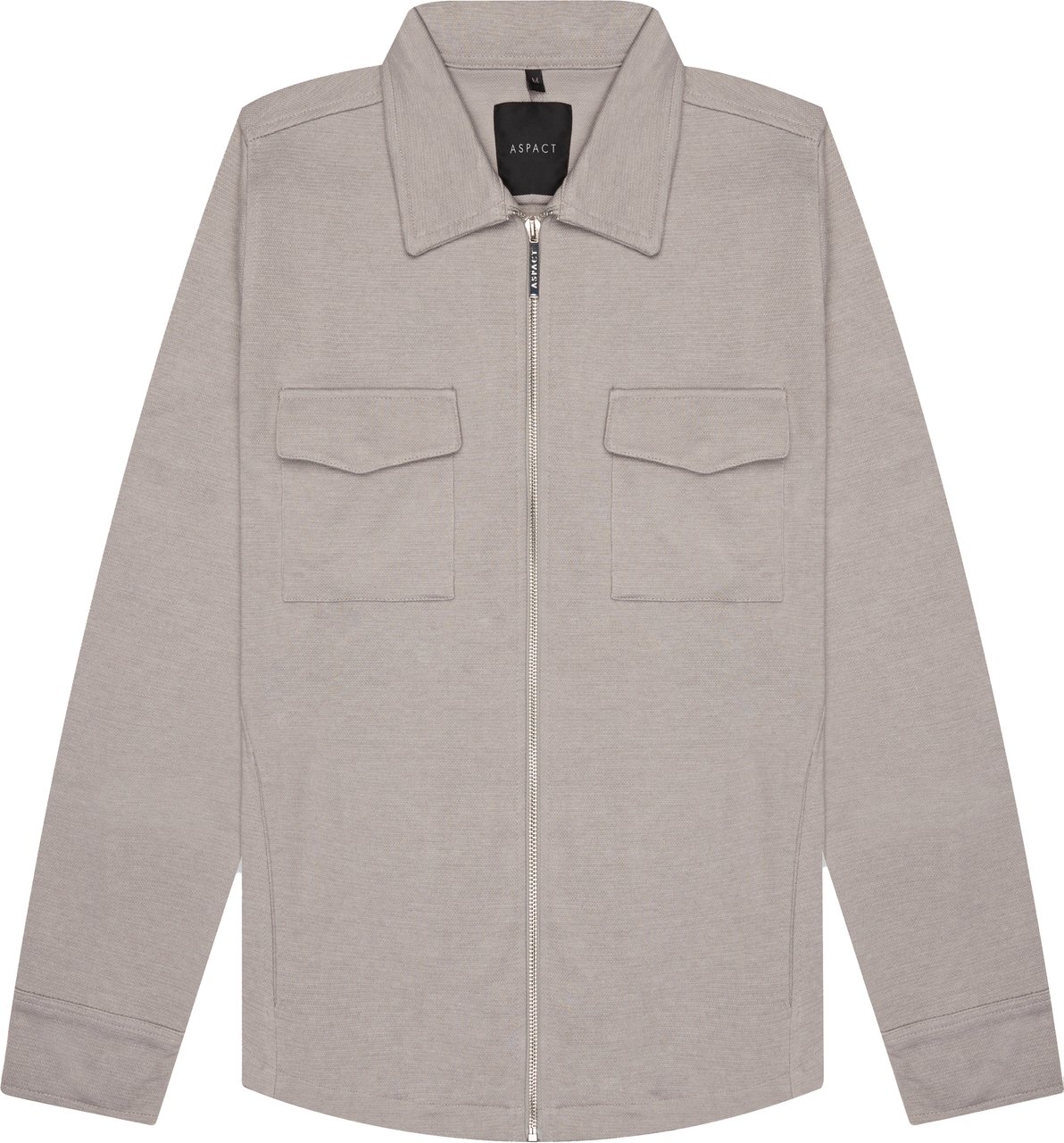 ASPACT Olavo Overshirt Grey Grijs