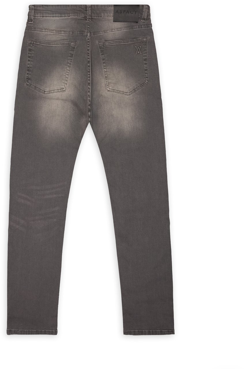 ASPACT Aspact Just Right Fit Jeans Light Grey Grijs