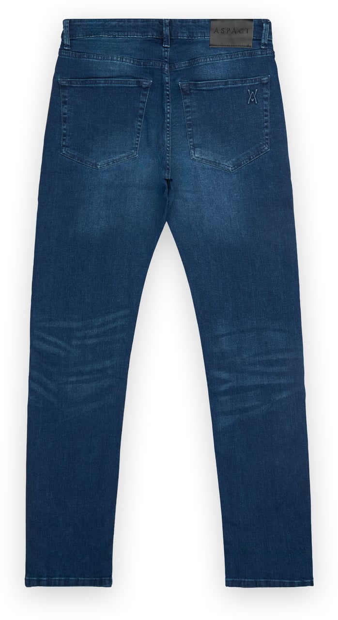 ASPACT Aspact Just Right Fit Jeans Deep Blue Blauw