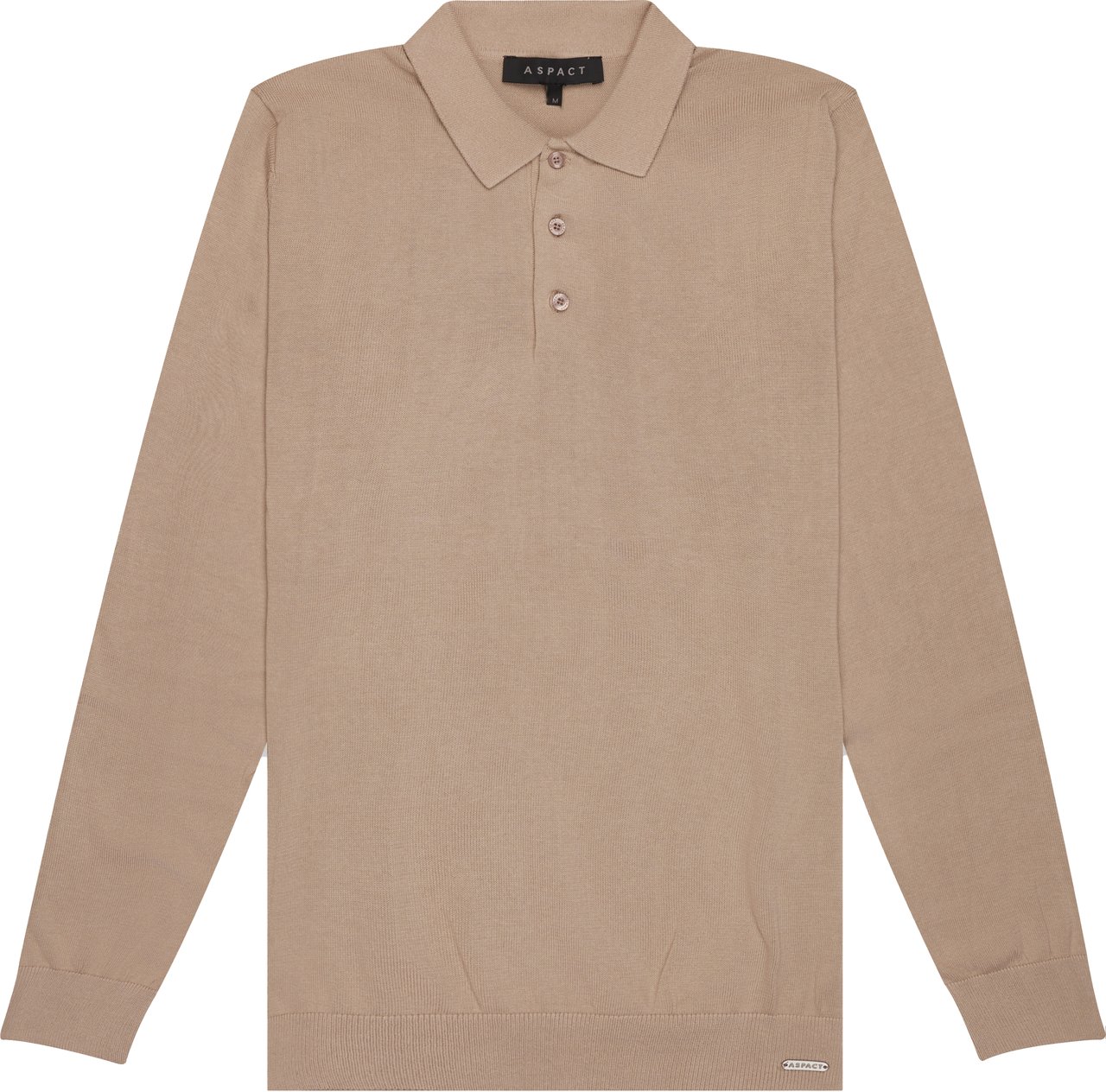 ASPACT Meadow Polo Sweater Taupe Taupe