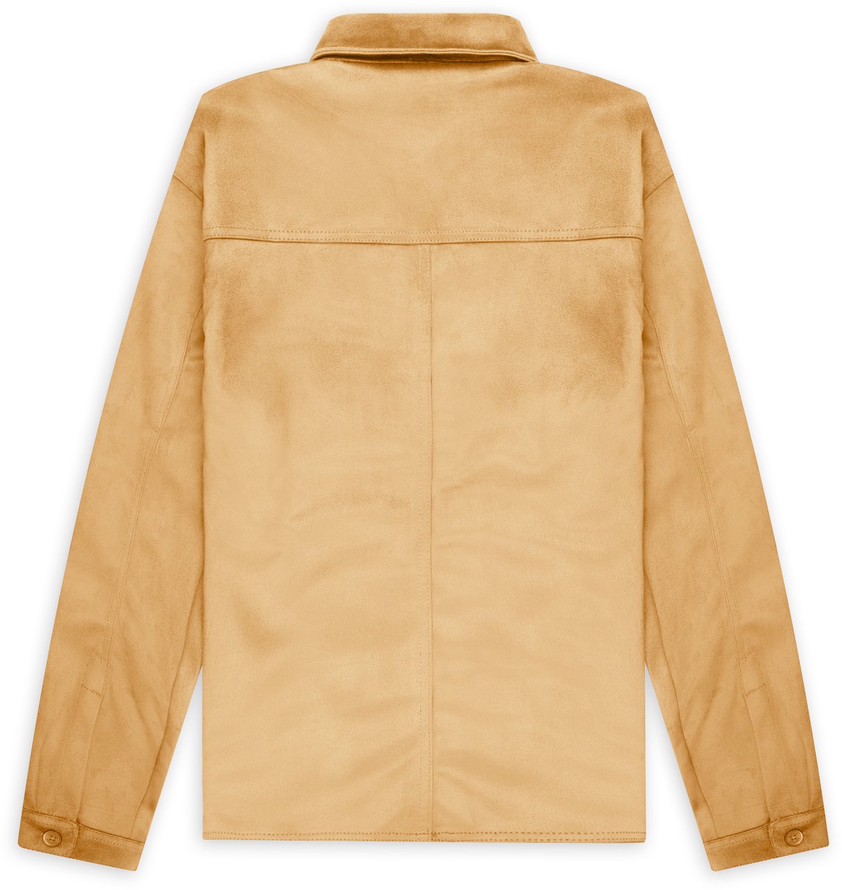 ASPACT Aspact Suede Overshirt Sand Beige