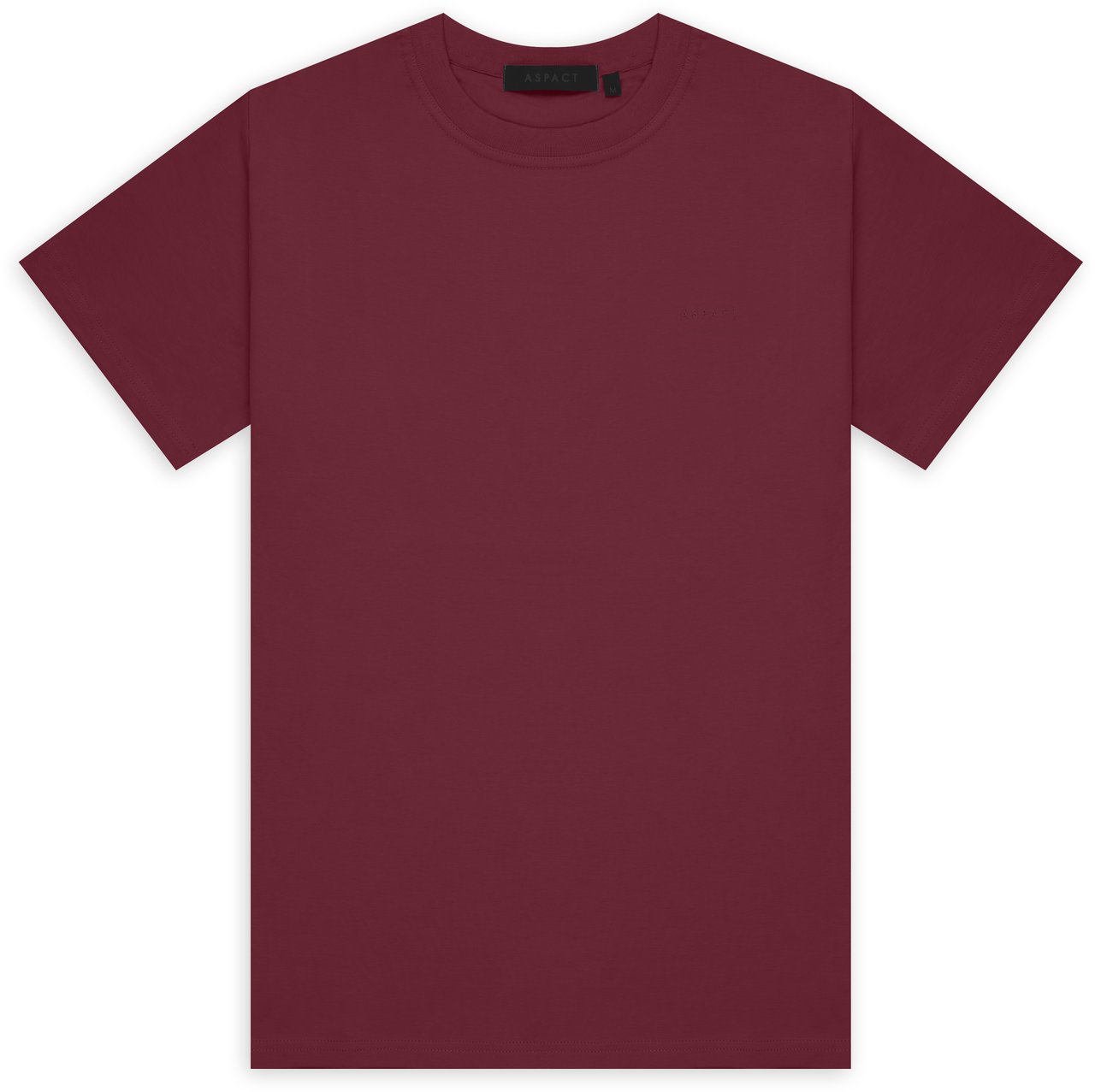 ASPACT Aurora Tee Burgundy Rood