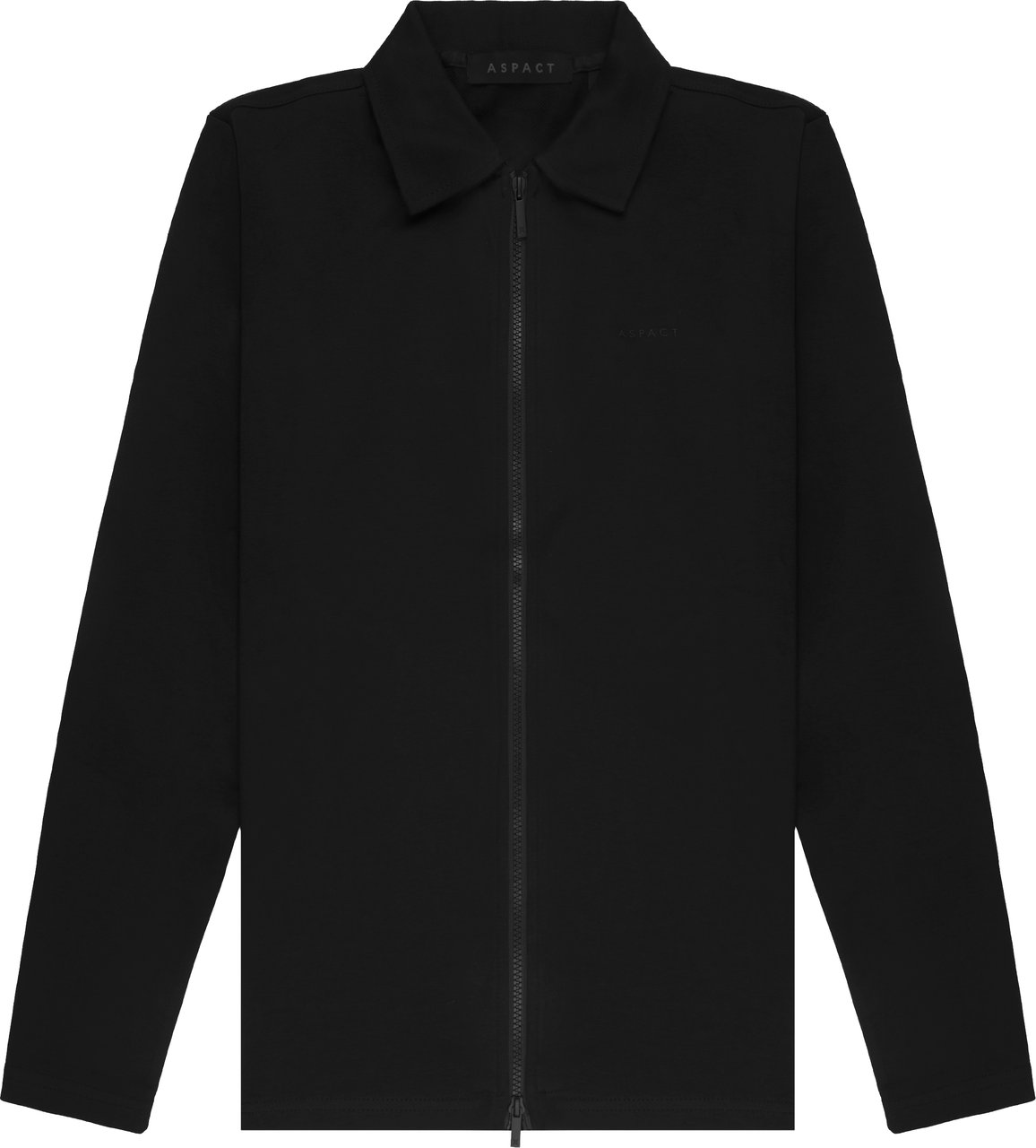 ASPACT Stian Overshirt Black Zwart