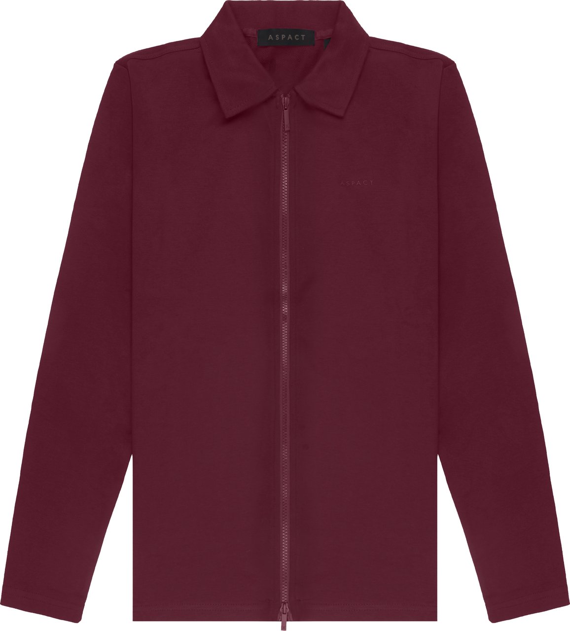 ASPACT Stian Overshirt Burgundy Rood