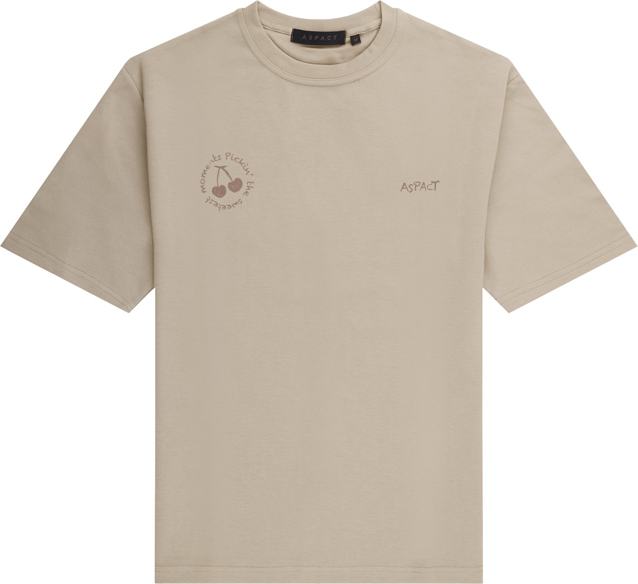 ASPACT Carel Tee Cloud Beige