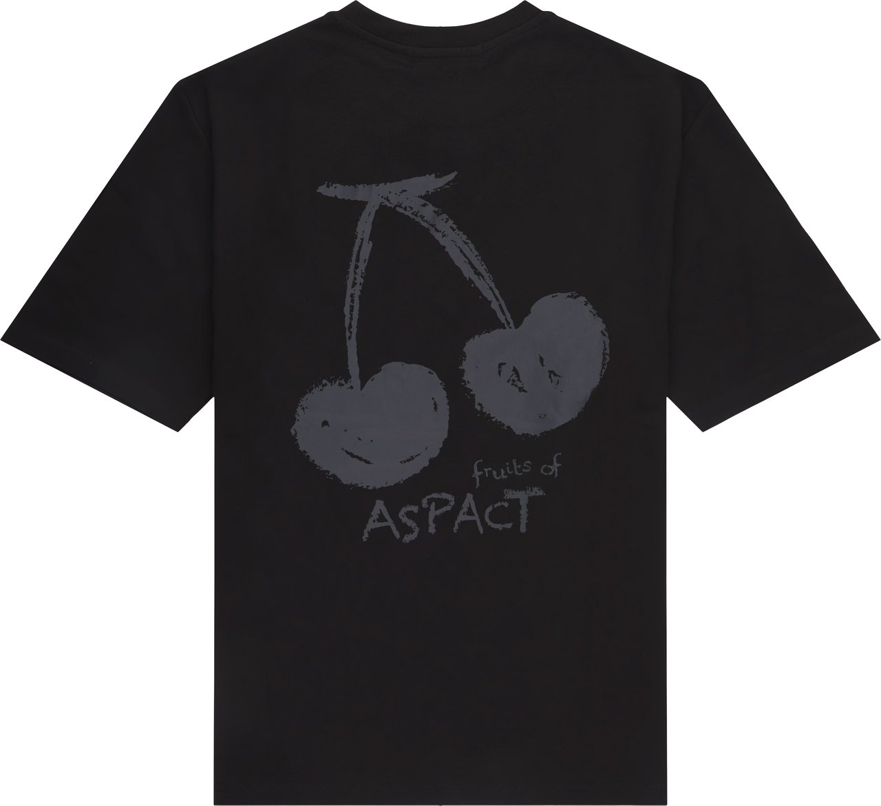 ASPACT Carel Tee Black Zwart