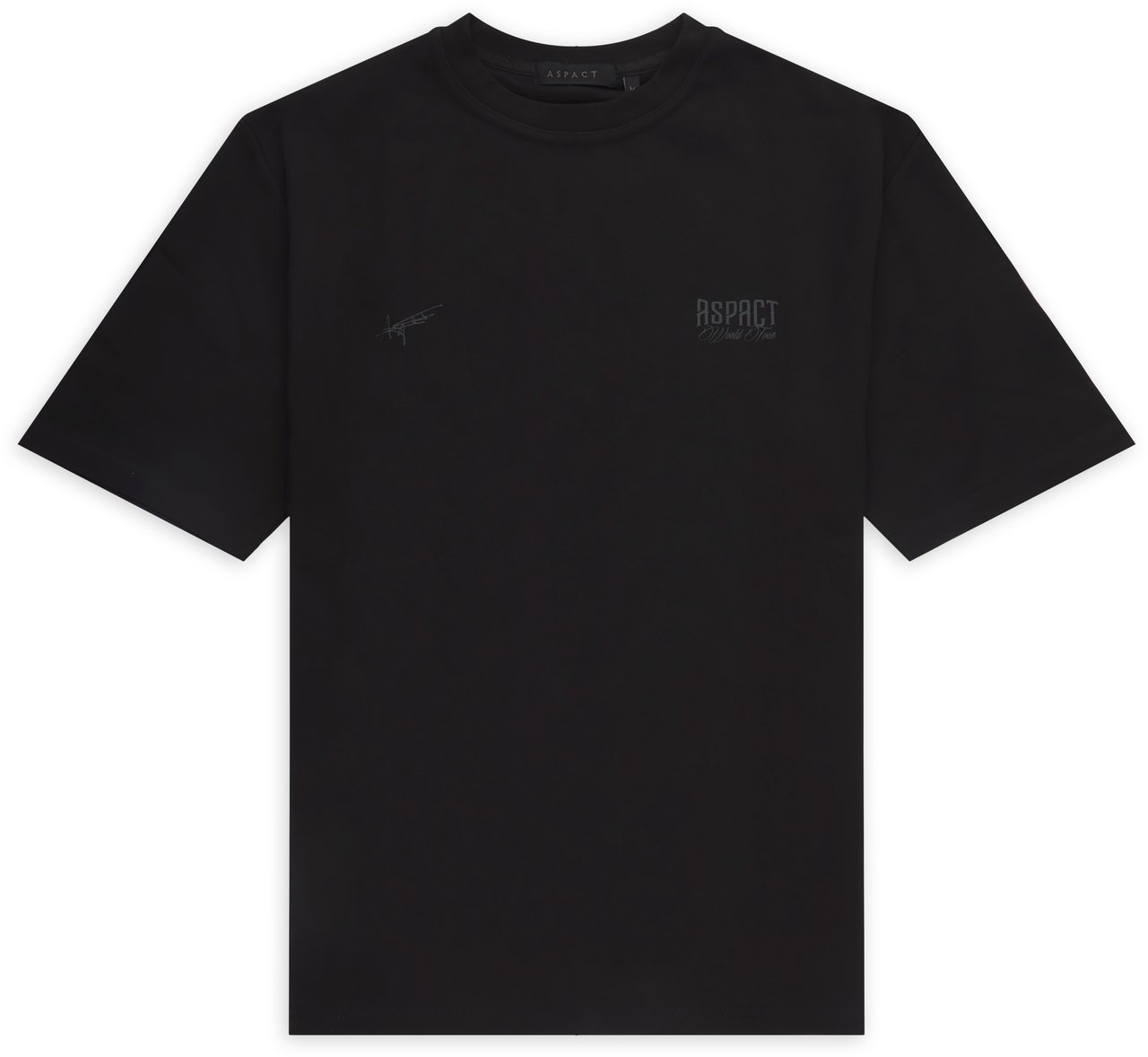 ASPACT Amar Tee Black Zwart