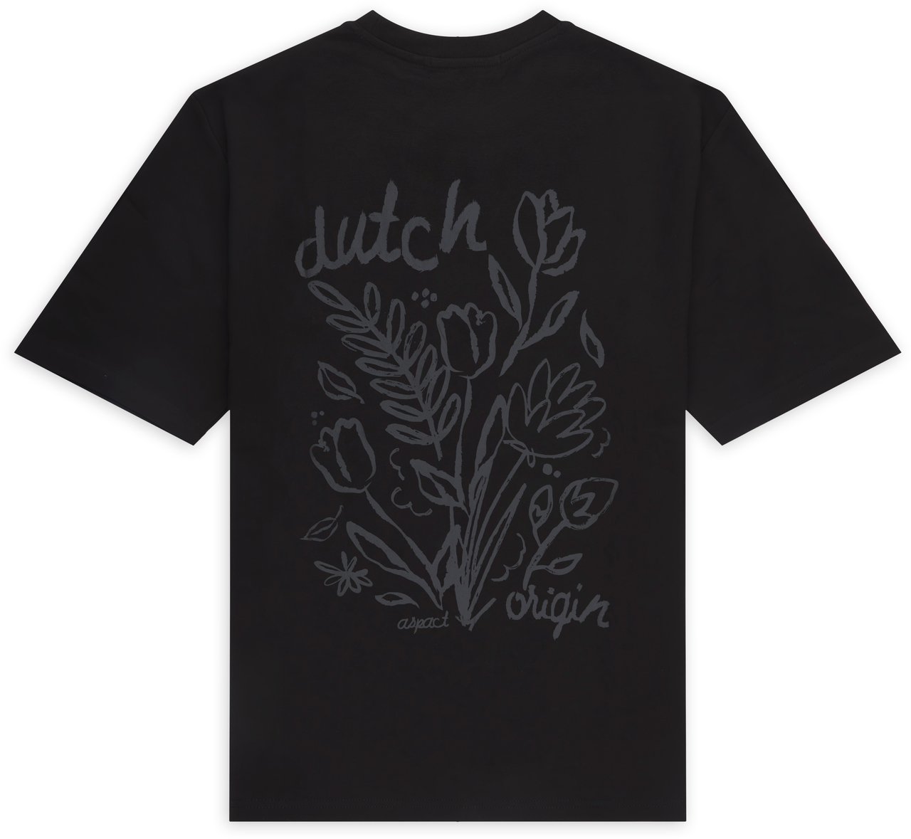 ASPACT Divan Tee Black Zwart