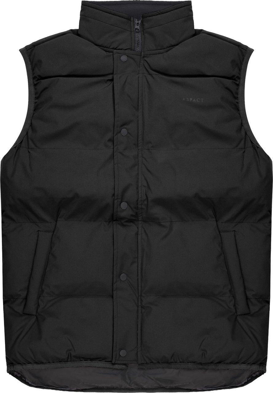 Aspact Bodywarmer Black Zwart