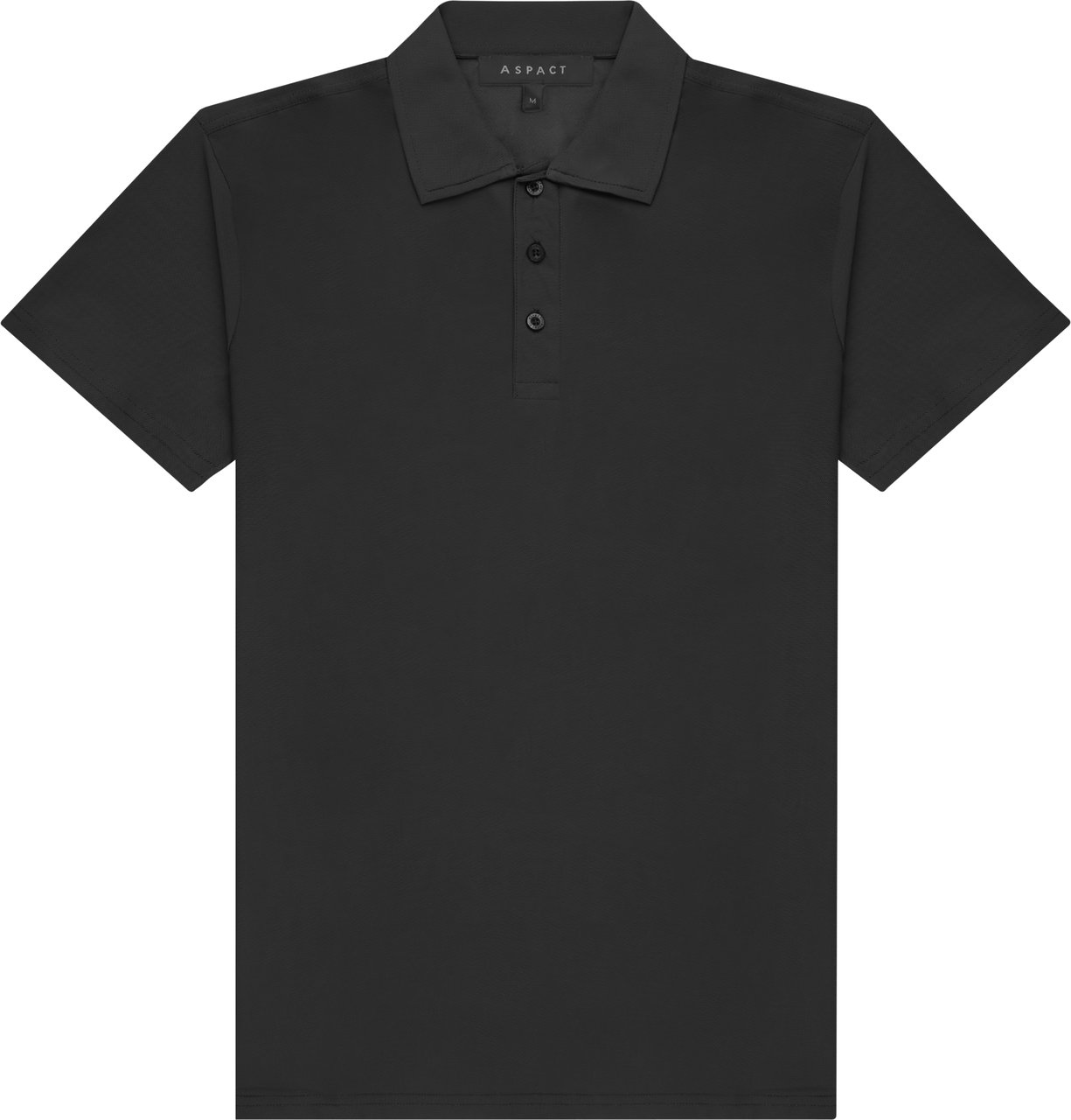 ASPACT Virel Polo Black Zwart