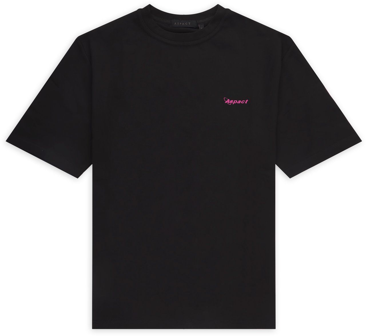 Aspact Tee Black/Pink Zwart