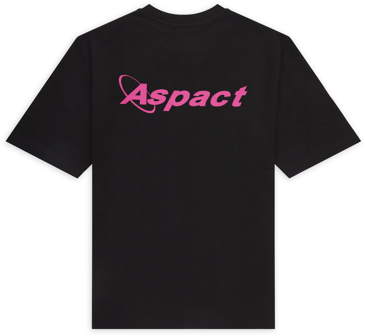 Aspact Tee Black/Pink Zwart