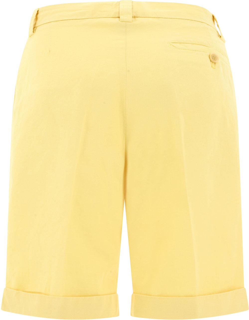 Aspesi Pleated shorts Geel