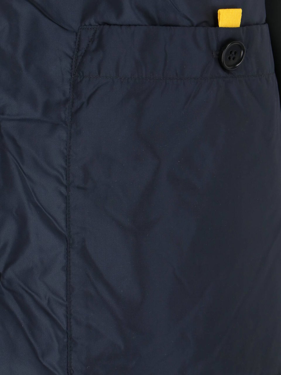 Aspesi Navy Blue Re-Shirt Nylon Casual Shirt Blauw