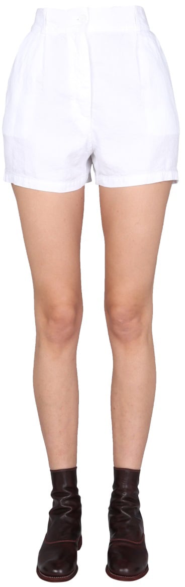 Aspesi WIDE LEG SHORTS Wit