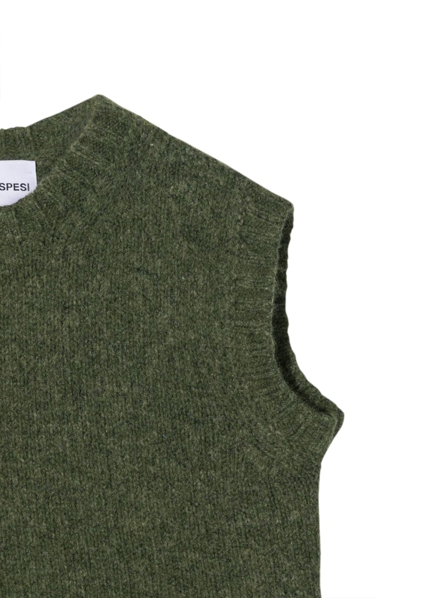 Aspesi TRICOT VEST. Groen