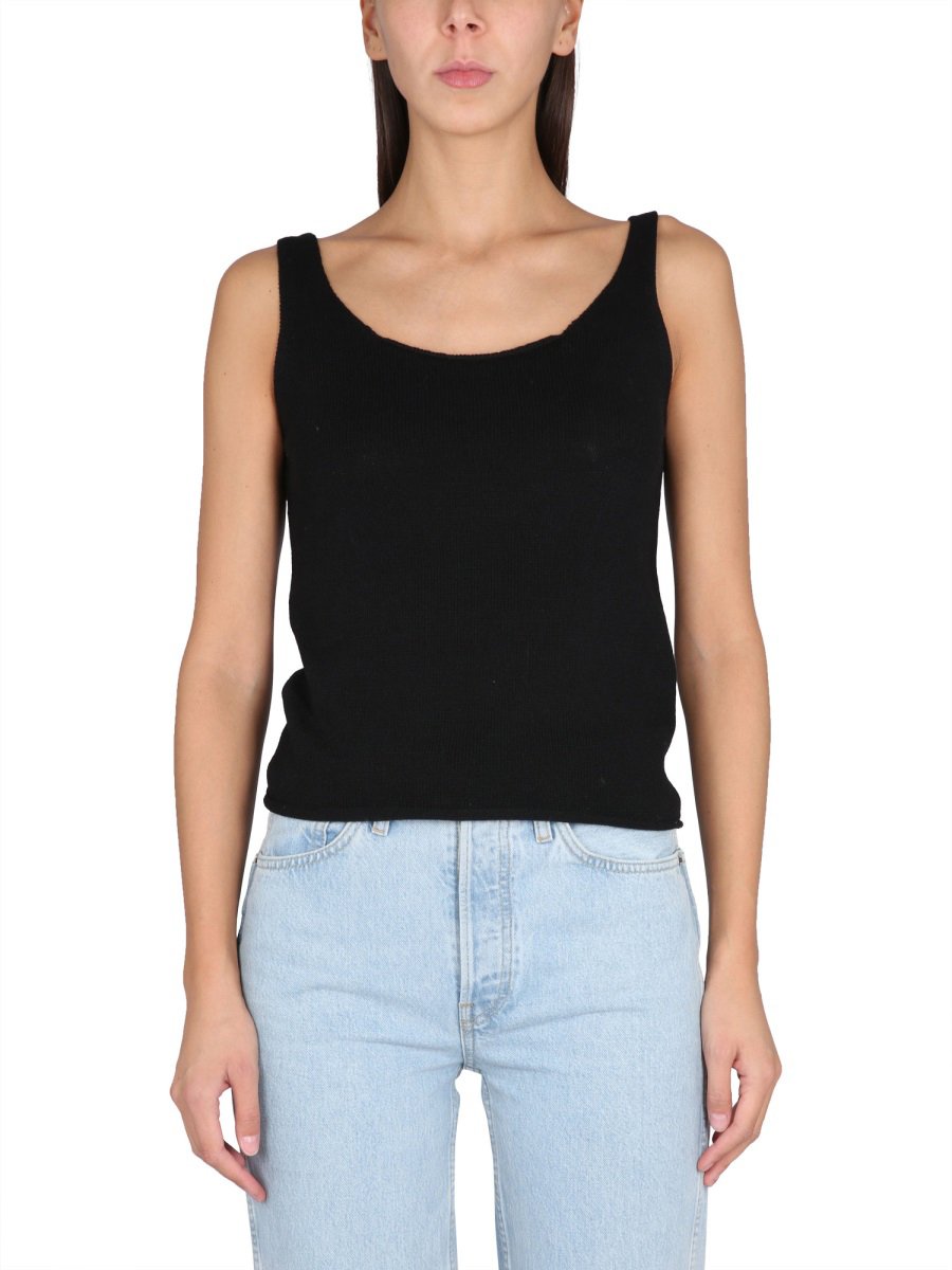 Aspesi COTTON TOPS. Zwart
