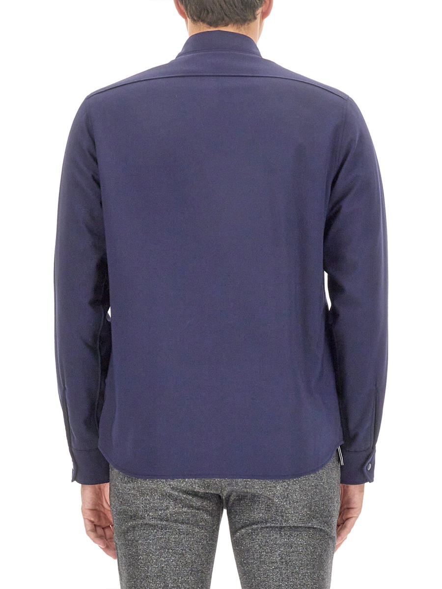 Aspesi DOUBLE SHIRT Blauw