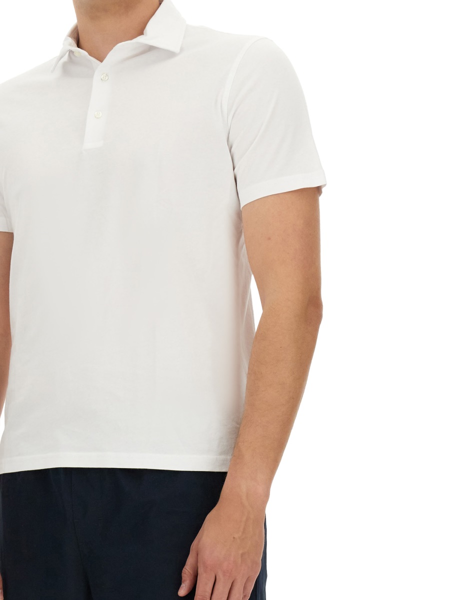 Aspesi COTTON POLO Wit