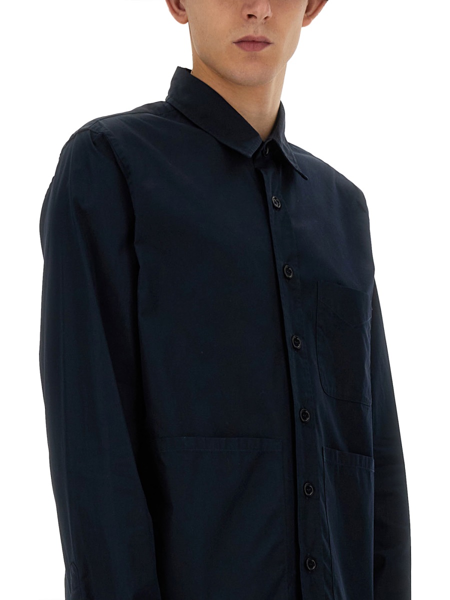 Aspesi COTTON SHIRT Blauw