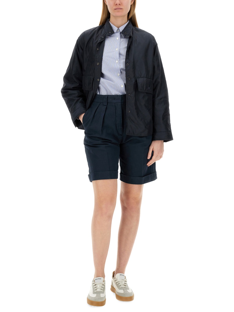 Aspesi COTTON SHORTS Blauw