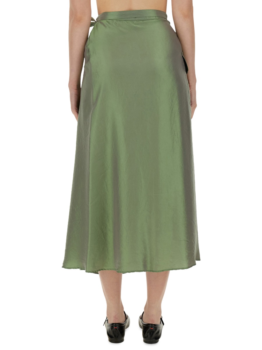 Aspesi SKIRT WITH BOW Groen