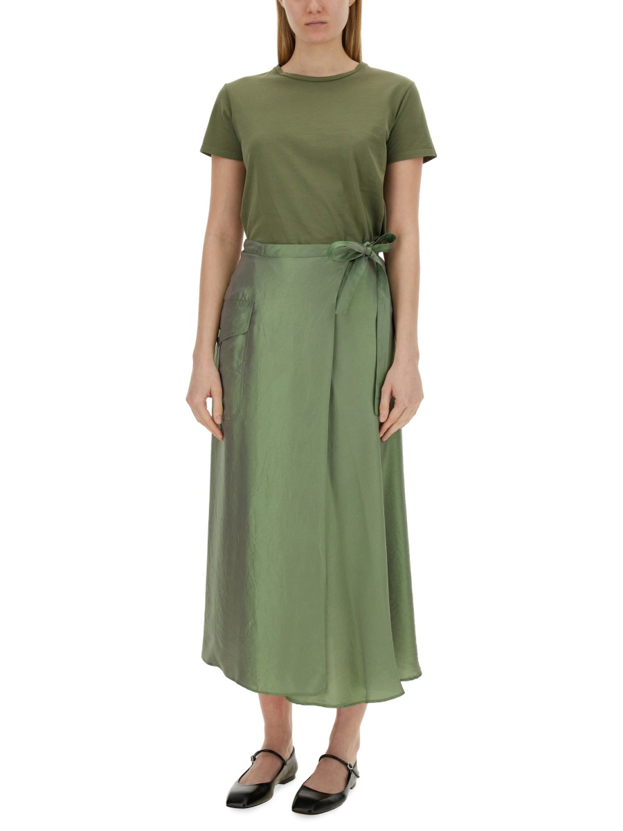 Aspesi SKIRT WITH BOW Groen